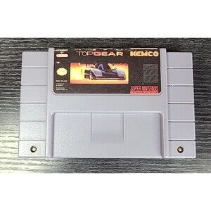 Top Gear (Super Nintendo Entertainment System) [Cartridge Only] Tested